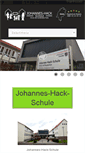 Mobile Screenshot of johannes-hack-schule.de